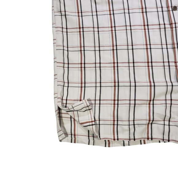 Columbia Men's Striped Short Sleeve Button Up Shirt Size XL - Picture 3 of 9